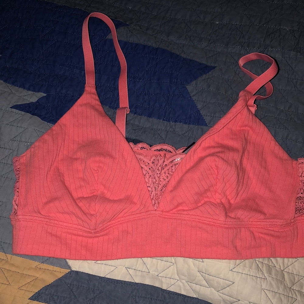 Adore me XLarge peach bralette